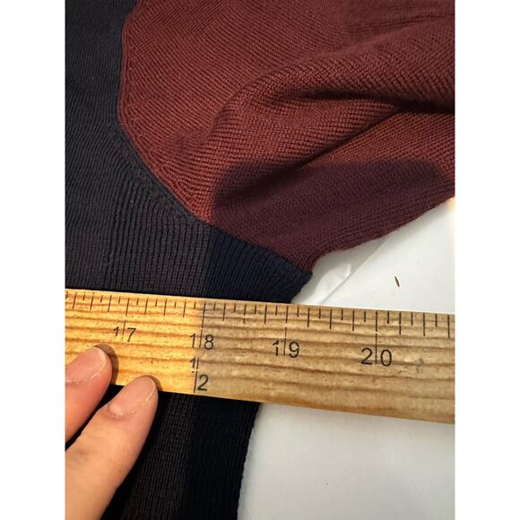 NEW Express Small Men Pullover Crewneck Sweater Merino Wool 7-7k - Picture 6 of 10